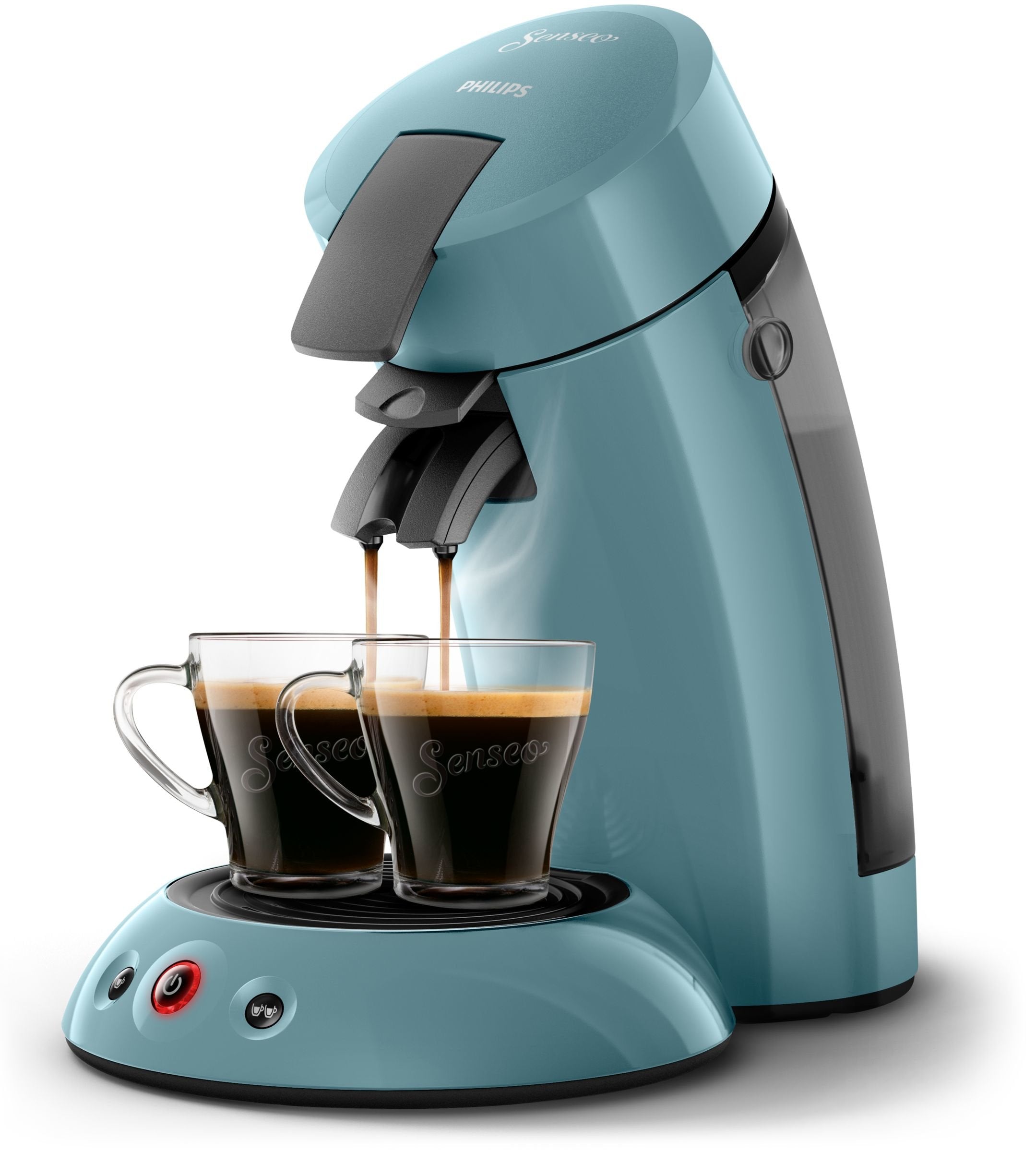 Machine à Café à Dosettes Bleue – Réservoir 0,7 L & Puissance 1450 W (HD6553/21)